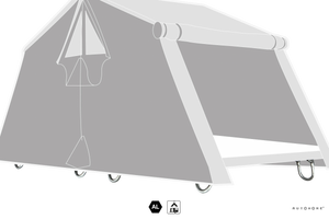 Patas para Autohome Air-Camping/ Overland